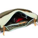 High Pile Fleece 6L Crescent Bag